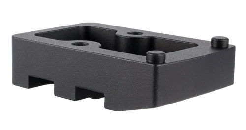 Trijicon Accessory Plate Q-LOC/RMR Footprint, Matte Black Aluminum