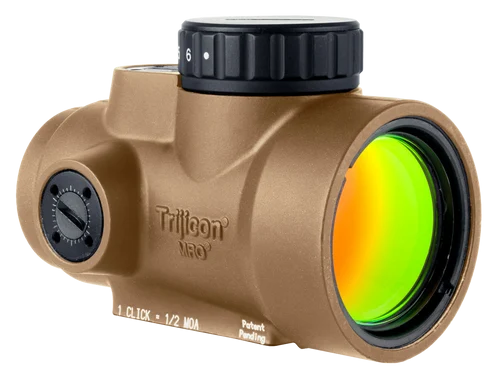 Trijicon MRO SD, Red Dot, 25mm Objective, 2 MOA Dot, Anodized Finish, Coyote Brown, No Mount Included