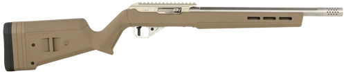 True Precision 10/22 22 LR, 16" Barrel, FDE Stainless Steel Finish, 10rd