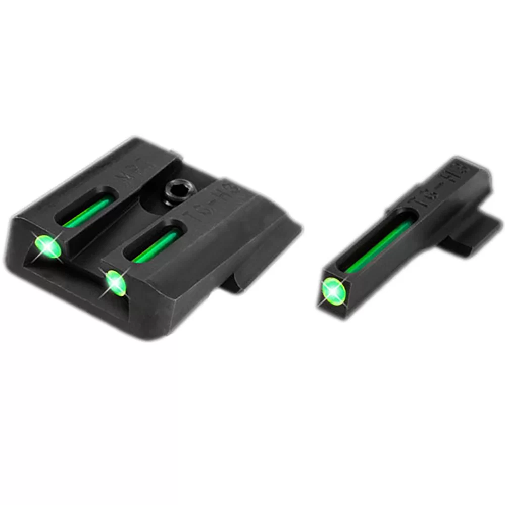 TruGlo Fiber Optic Green/Green Brite Sight Set for S&W M&P