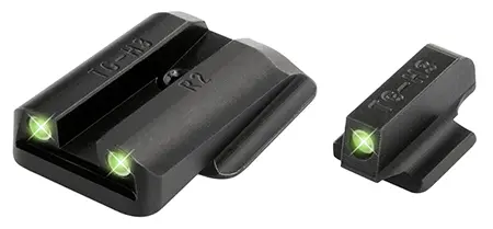 TruGlo TG231R2 TritiumBlack | Green Tritium Front Sight Green Tritium Rear Sight