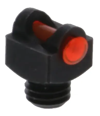 TruGlo TGTG954AR StarBrite Deluxe BeadBlack | Red Fiber Optic Front Sight 6-48″ Threads