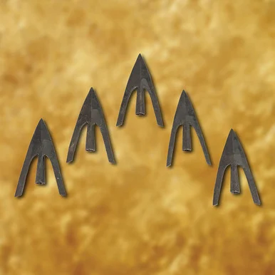 Type 15 Swallowtail Arrowhead (set of 5)