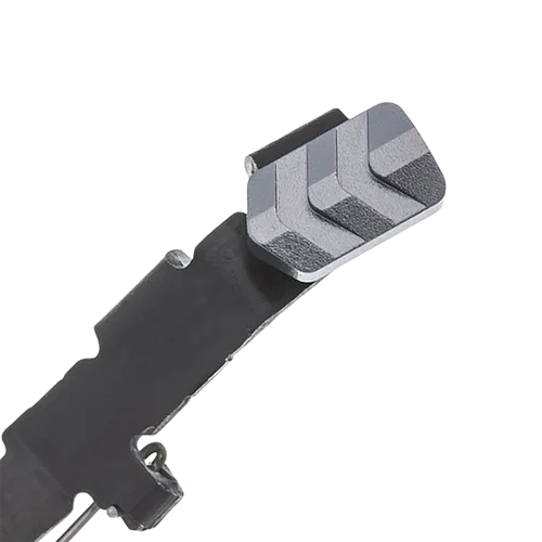 Tyrant CNC Extended Slide Release, Fits Glock 17/19/22/23/24/25/27/31/32/33/34/35 Gen2-4, PVD Finish, Gray