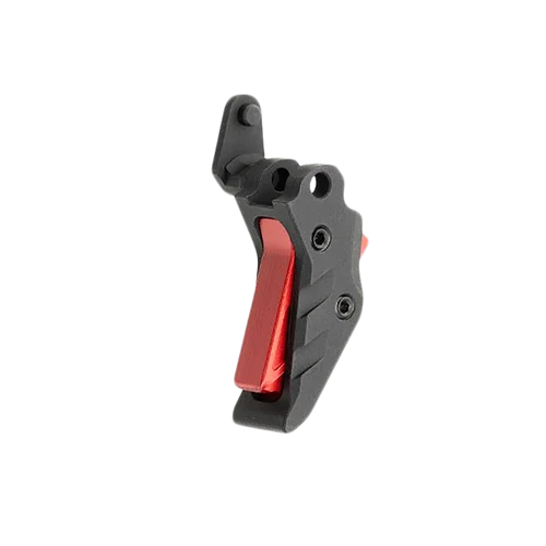 Tyrant CNC Sig P365 Intellifire Trigger, Shoe Only, Matte Finish, Black Body with Red Safety Blade