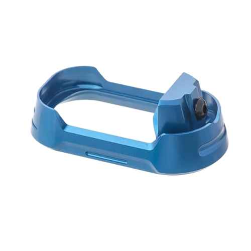 Tyrant Magwell Fits Glock 19 Gen 3-4 Blue Aluminum