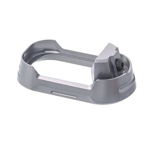 Tyrant Magwell Fits Glock 19 Gen 3-4 Grey Aluminum