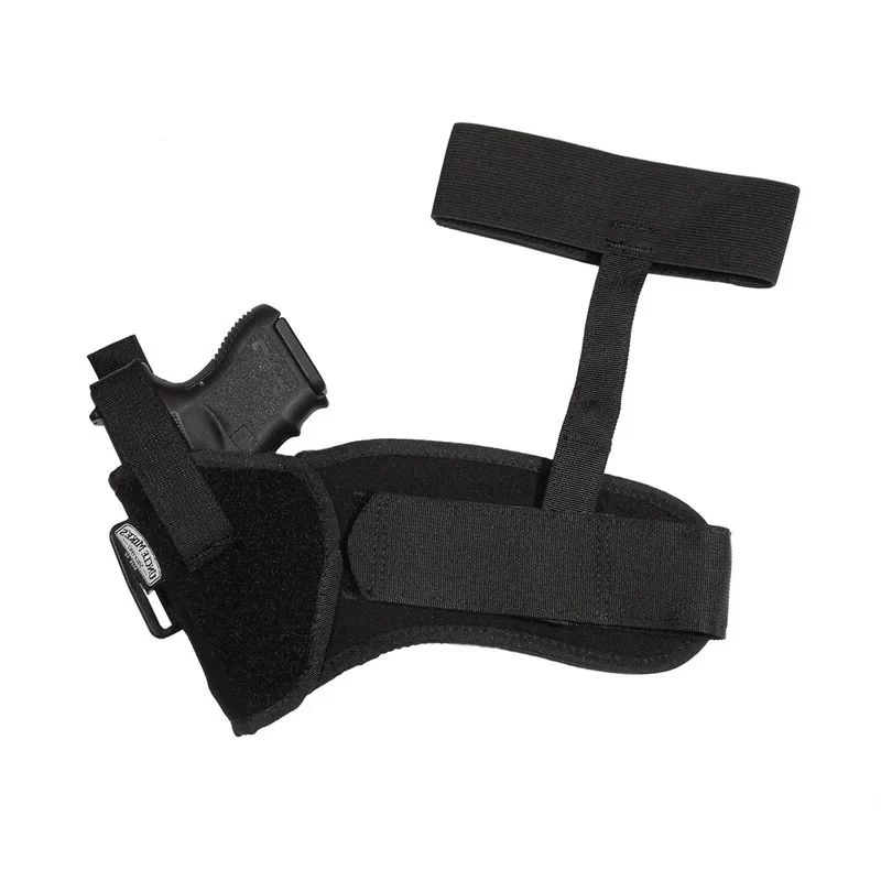 Uncle Mike’s Ankle Holster, Black Cordura Glock 26/27/33
