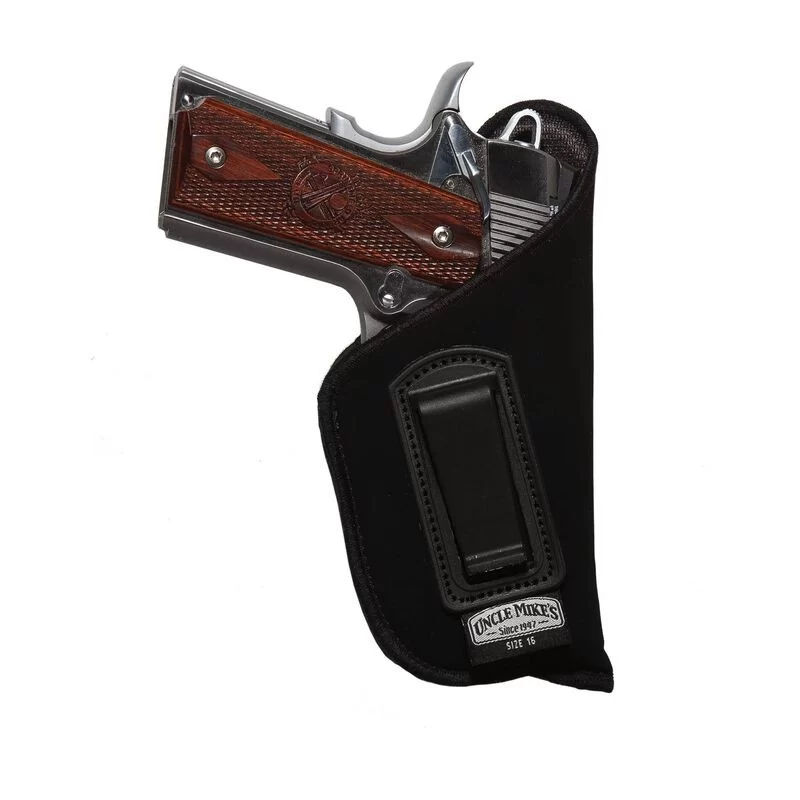 Uncle Mike’s Inside-the-Pant Fabric Laminate Holster Fits 3-3/4″ – 4-1/2″ Barrel Autos