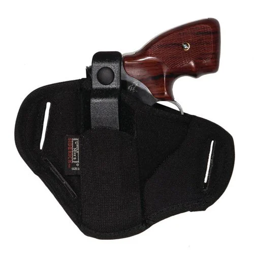 Uncle Mike’s Super Belt Slide Holster 2″ SM 5-Shot Revolvers w/ Spur