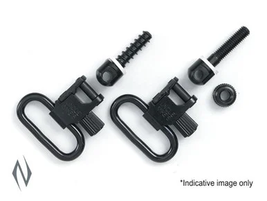 UNCLE MIKES SWIVELS QD 115 BLUED 1" MACHINE SCREW