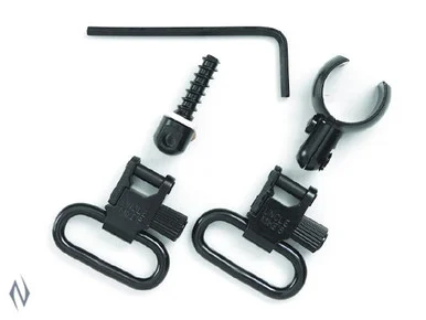 UNCLE MIKES SWIVELS QD 115 M357 BLUED 1" BAND DIA .540 - 590"