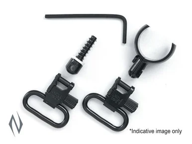 UNCLE MIKES SWIVELS QD 115 SG-1 BLUED 1" 12GA BAND DIA .850 - .900"