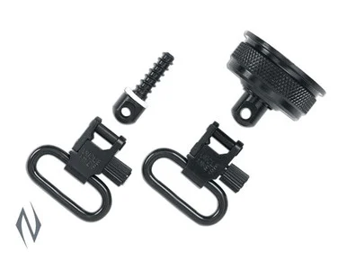 UNCLE MIKES SWIVELS QD REM 11-87 BLUED 1" MAG CAP SET