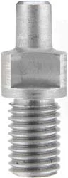 Underhammer nipple: 1/4-28 thread, 3/8" long, No. 11 CCI cap, stainless steel