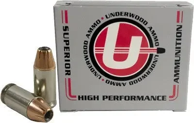 UNDERWOOD 380 ACP+P 90GR XTP JHP 20RD