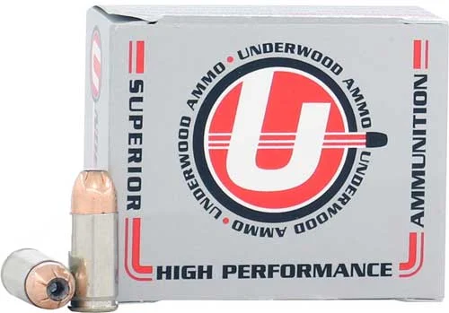 Underwood Ammo 130+P Jacketed Hollow Point JHP 115 Grain 9mm Luger/Parabellum
