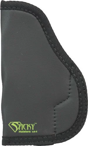 UP TO 4.1" BARREL RH/LH BLACKSTICKY HOLSTERS LARGE AUTOS