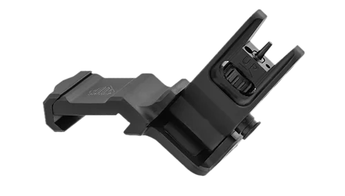 UTG, Accu-Sync, AR-15 45 Degree Offset Flip-up Front Sight, Black