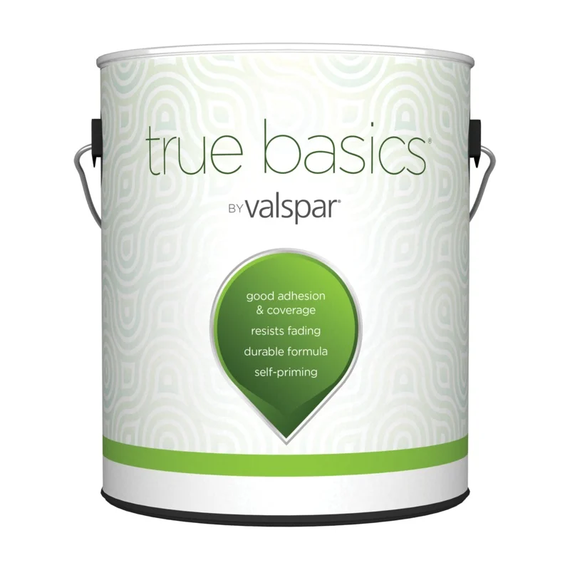 Valspar True Basics 1 gal Exterior Paint – Satin & White