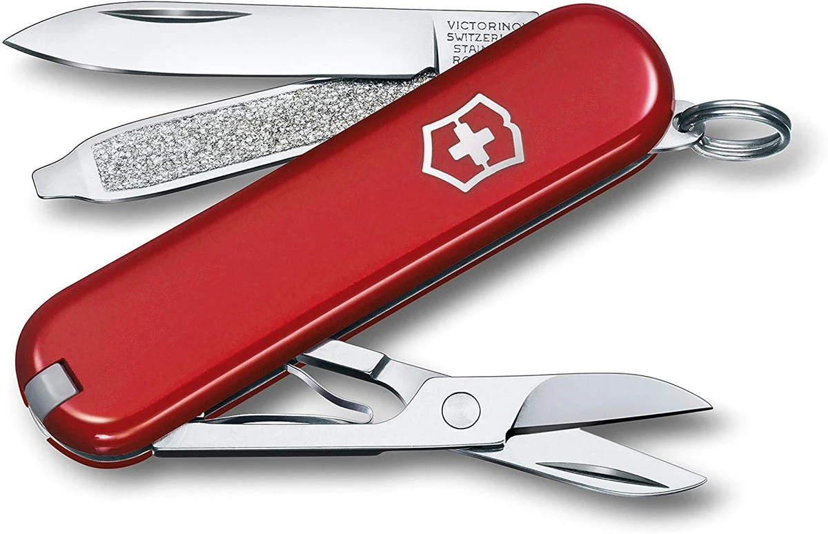 Victorinox Swiss Army Classic SD Pocket Knife Red