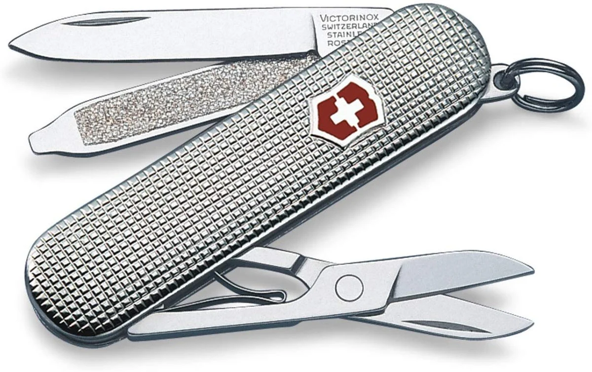 Victorinox Swiss Army Classic SD Pocket Knife Satin Gray