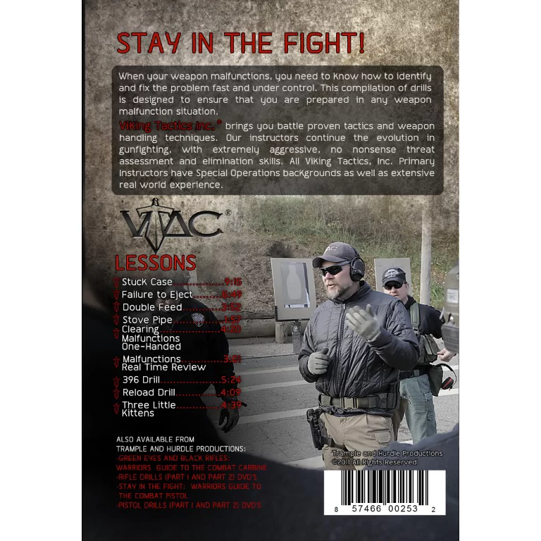 Viking Tactics Malfunction Drills DVD