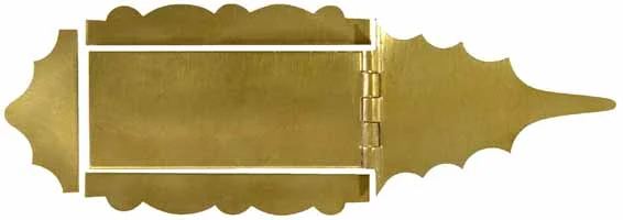 Vincent Rifle Capbox Kit, brass,about 6" overall length