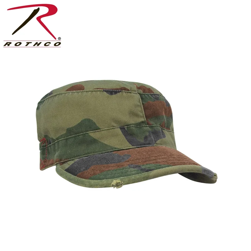 Vintage Camo Fatigue Caps