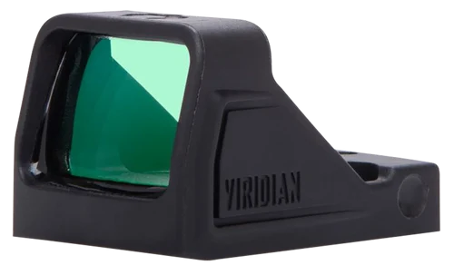 Viridian RFX Red Dot Sight, 3 MOA Green Dot, Black, Shield Mounting Pattern