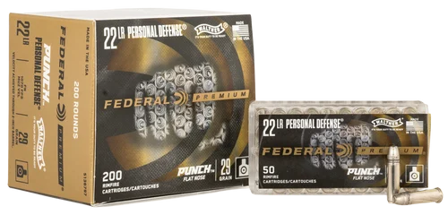 Walther Punch 22 LR Flat Nose 200 Per Box
