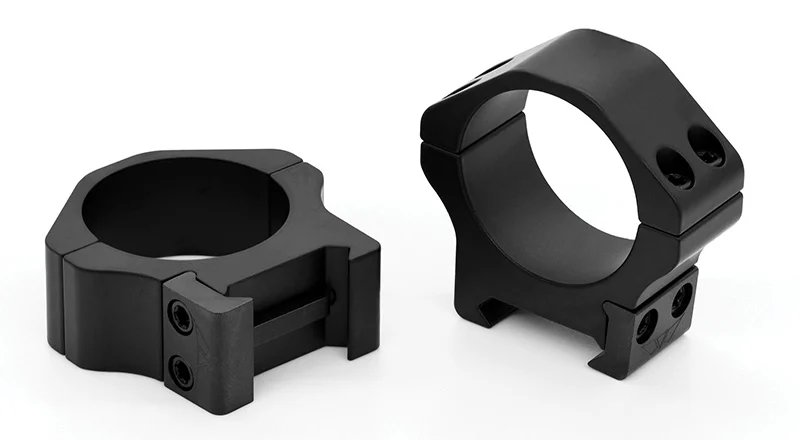 Warne Maxima Horizontal Rings, 30mm, Low, Black Steel