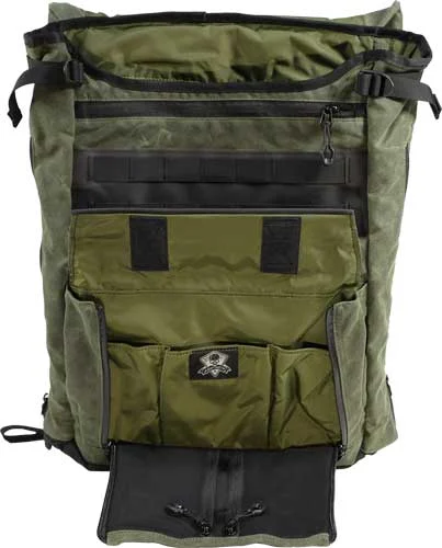 WAXED CANVAS OLIVE DRABGREY GHOST GEAR GYPSY PACK 2.0