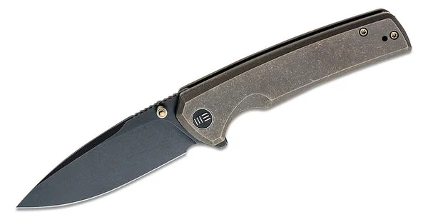 WE KNIFE SUBJUGATOR 3.48" BRONZE TITANIUM/BLACK