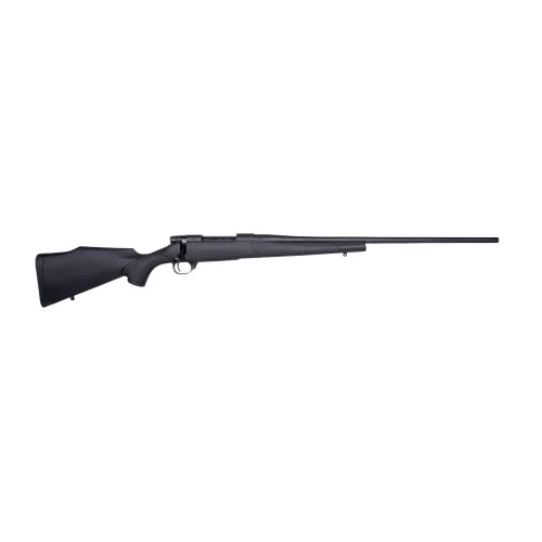 Weatherby Vanguard Obsidian 223 Remington, 24" Threaded Barrel, Black, Polymer Monte Carlo Stock, 5rd