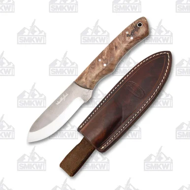 Weatherford Knife Co. Carolina Skinner Maple Burl Handles WKC026