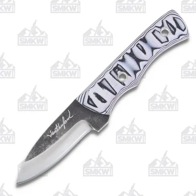 Weatherford Knife Co. Signature Series Medium Black and White G-10 Handle WKC020