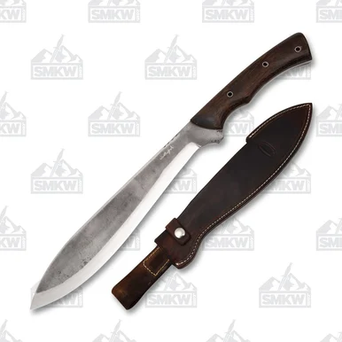 Weatherford Kukri Chopper 1095 Carbon Steel Bushcraft Blade - Hickory WKC131