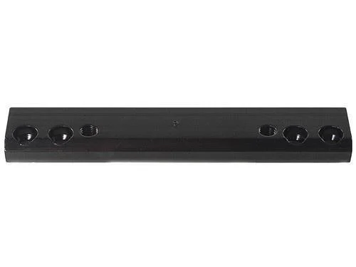 Weaver Detachable Side Mount Aluminum Scope Base – Matte Black – #2 – Krag