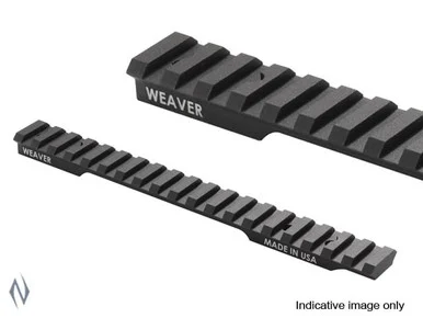 WEAVER EXTENDED MULTI SLOT RAIL RUGER AMERICAN SA