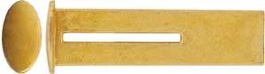 Wedge Key,slotted, for CVA shotgun,wax cast brass