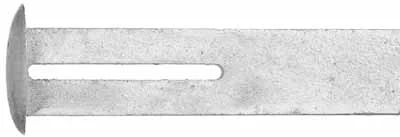 Wedge Key, with domed oval straight head, wax cast steel