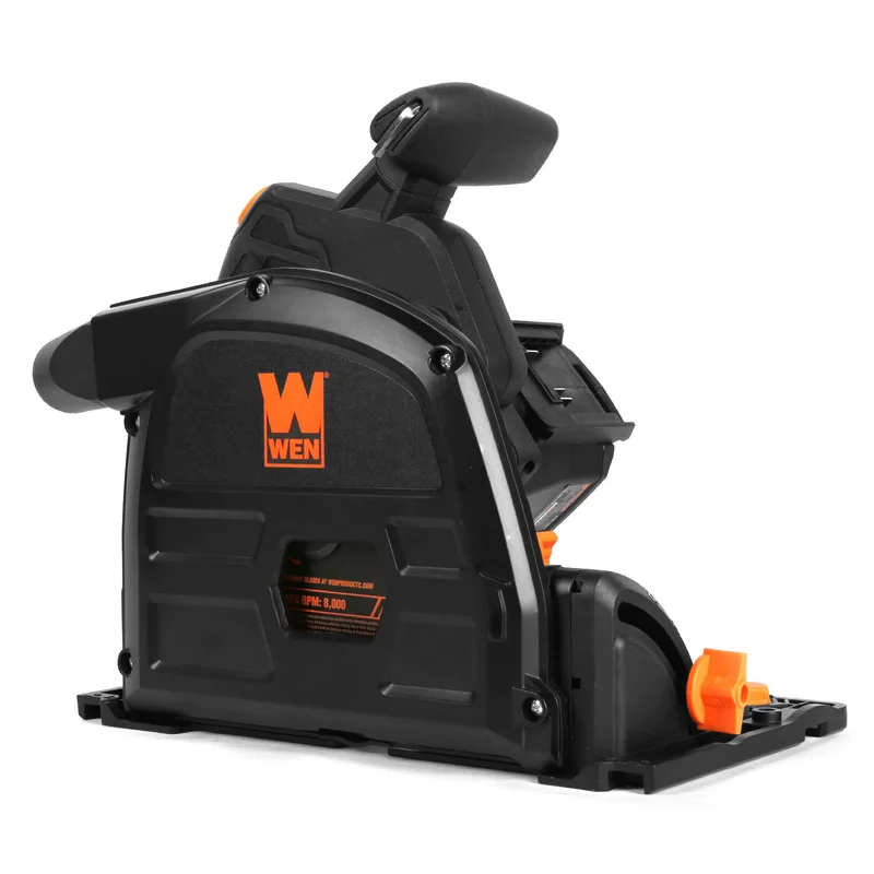 WEN 20691BT 20V Max 6.5-Inch Cordless Brushless Plunge Cut Variable Speed Track Saw (Tool OnlyBatteries Not Included)