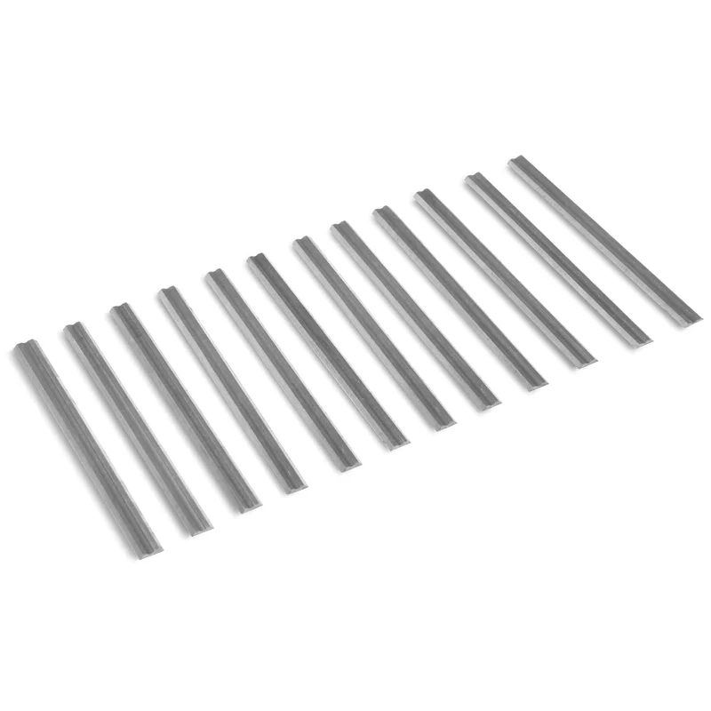 WEN 6534B-12 4-3/8-Inch HSS Replacement Planer Blades, 12 Pack