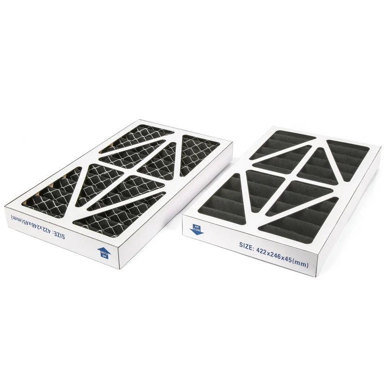 WEN AF9165C 5-Micron Activated Carbon Outer Air Filter for Allergen and Odor Removal, Two Pack (for 400 CFM Air Filtration Systems)