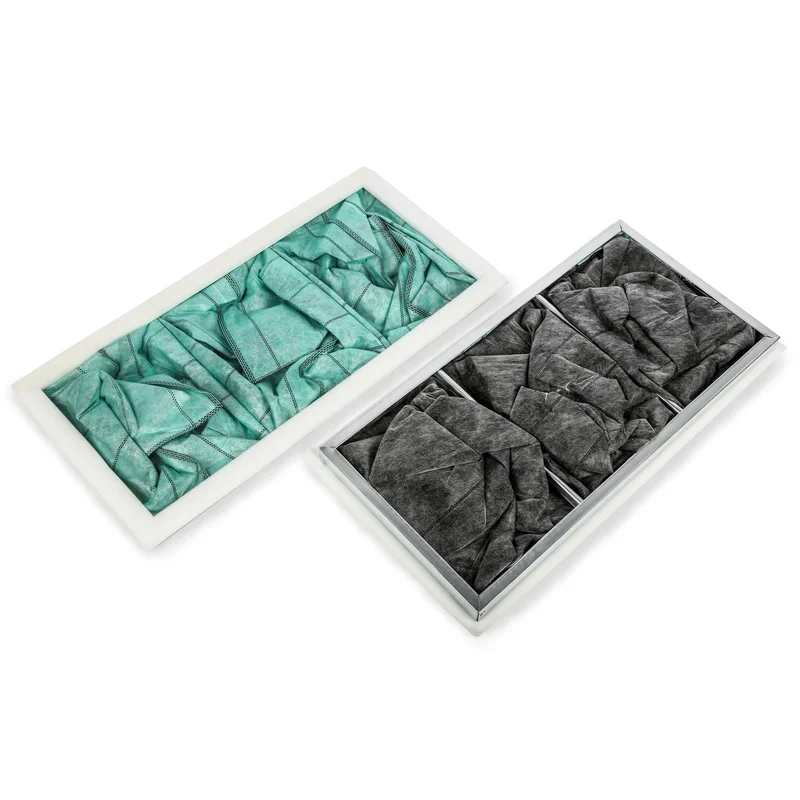WEN AF9231C 1-Micron Activated Carbon Inner Air Filter for Allergen and Odor Removal, Two Pack (for 1044+ CFM Air Filtration Systems)
