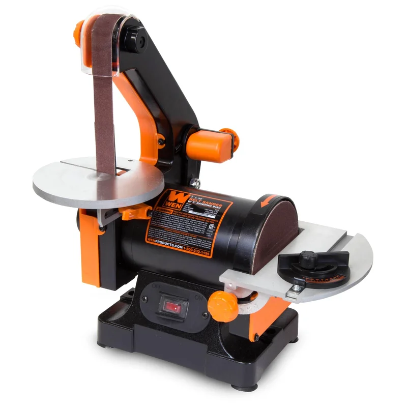 WEN AT1305 1 x 30-Inch Belt Sander with 5-Inch Sanding Disc