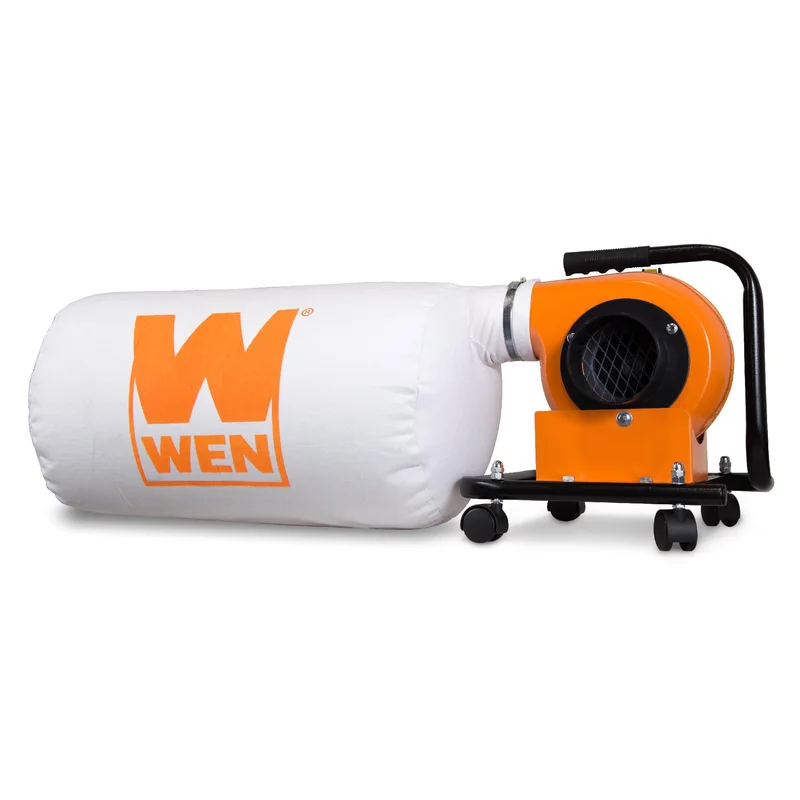 WEN R3401 5.7-Amp 660 CFM Dust Collector with 12-Gallon Bag and Optional Wall Mount (Manufacturer Refurbished)