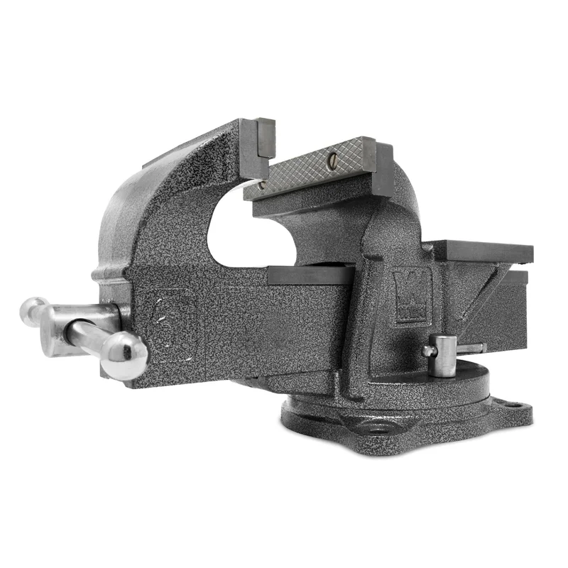 WEN R456BV 6-Inch Heavy Duty Cast Iron Bench Vise with Swivel Base (Manufacturer Refurbished)