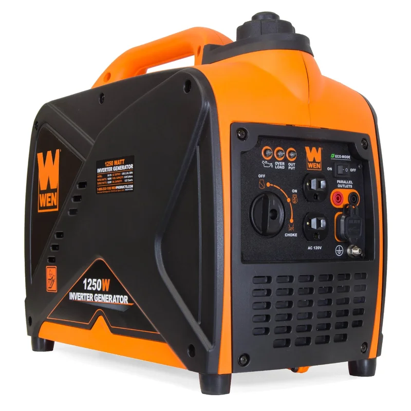 WEN R56125i 1250-Watt Gas-Powered Inverter Generator, CARB Compliant (Manufacturer Refurbished)
